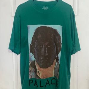 Palace Nicked T Shirt Green sz Large